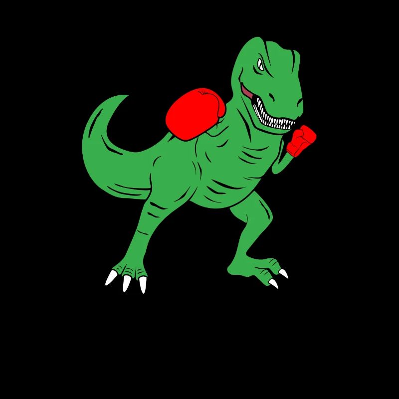 Boxerkind Boxendes Kind Trex Dino Junge Boxerjunge