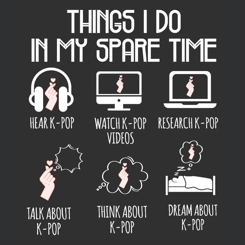 Kpop Time Libe Humor Geschenk