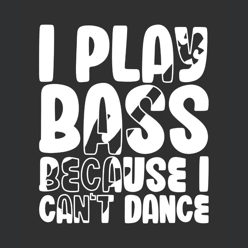 Je joue de la basse parce que je ne sais pas danser