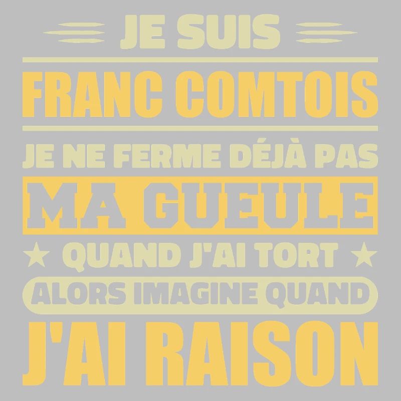 Franc comtois I don't shut my mouth frank comté