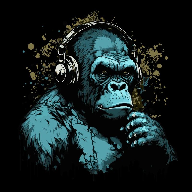 Gorilla Disc Jockey