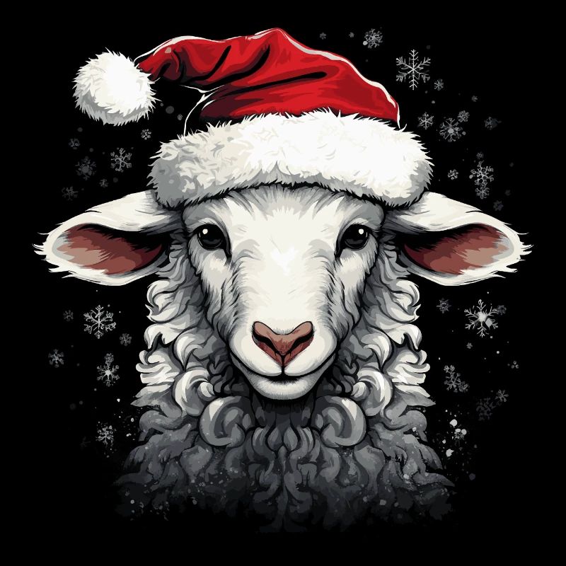 Moutons de Noël