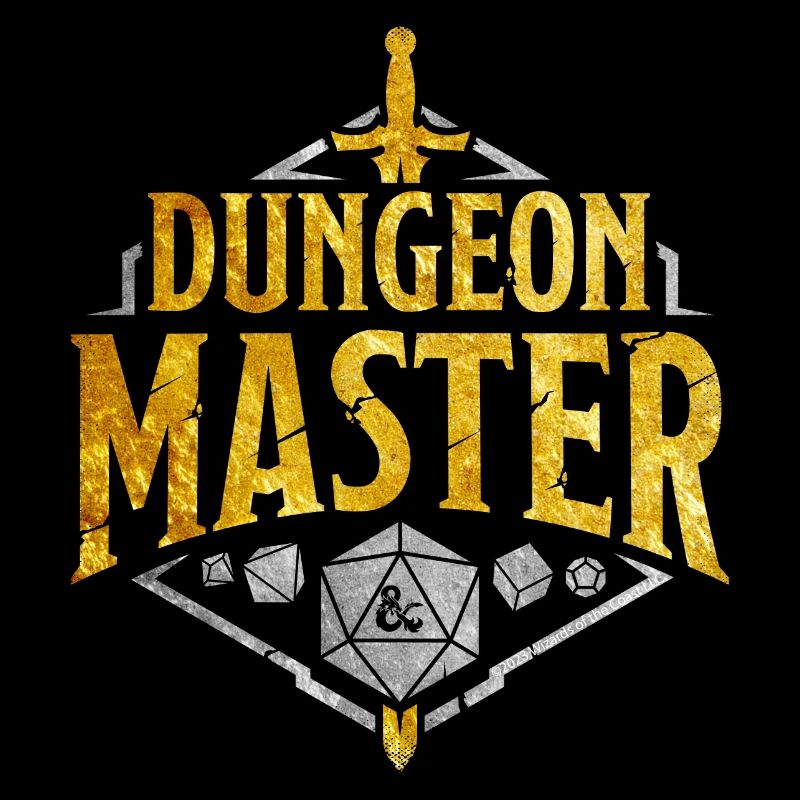 Dungeons And Dragons Dungeon Master Argent Et Or