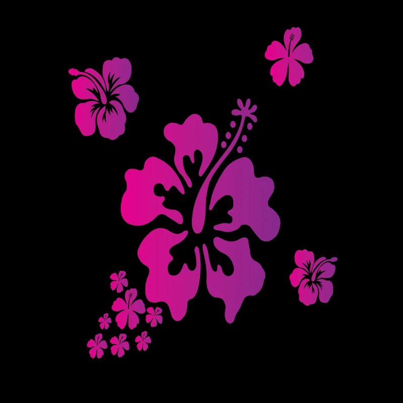 Hawaï Hisbiscus Fleurs Vacances
