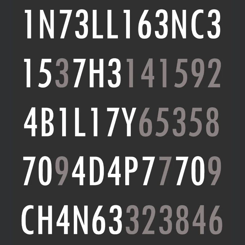 Intelligence-Citation de science intelligence nerd