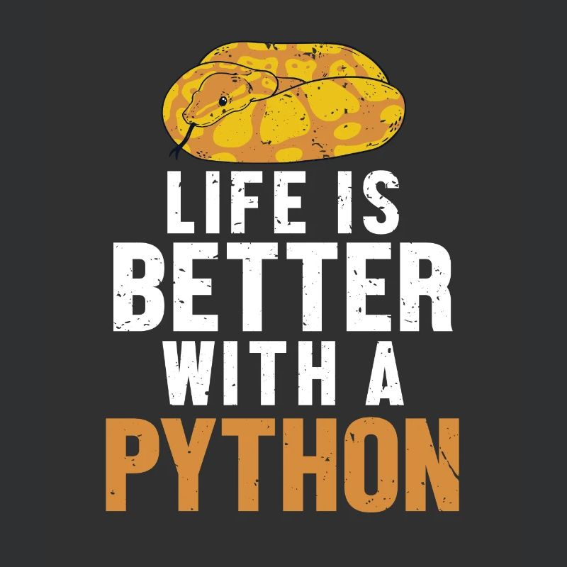 La vie est meilleure avec une boule de banane serpent Python