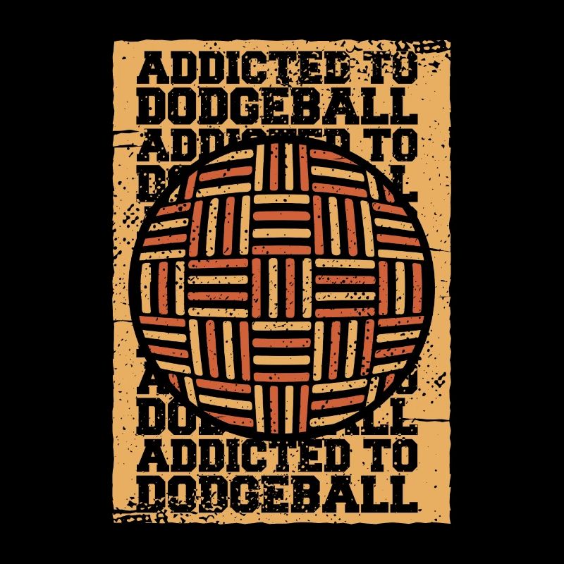 Addicted To Dodgeball Prisonball Team Game Player