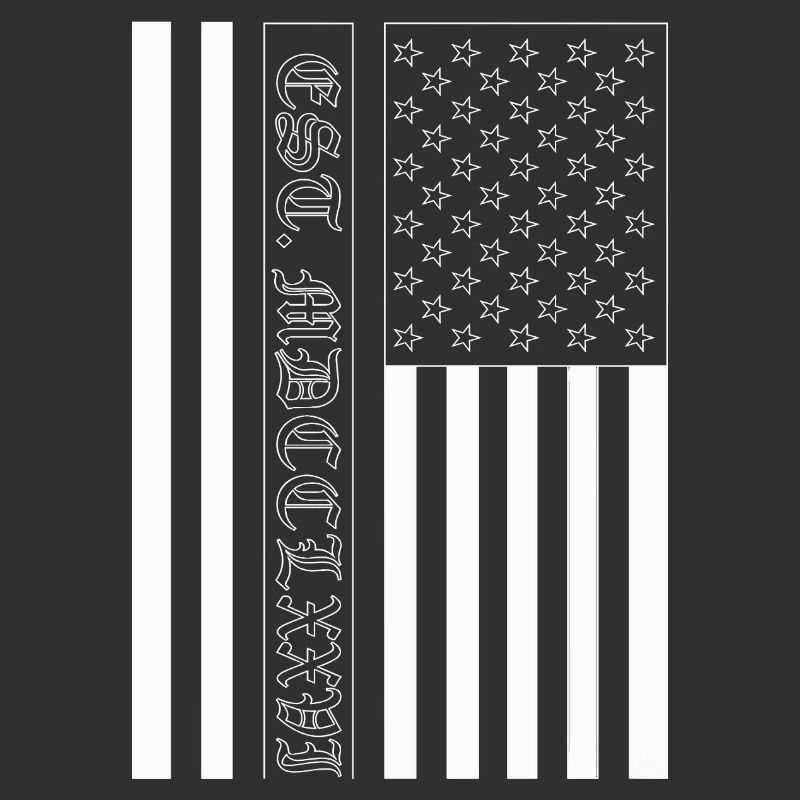 Est. MDCCLXXVI Drapeau des États-Unis