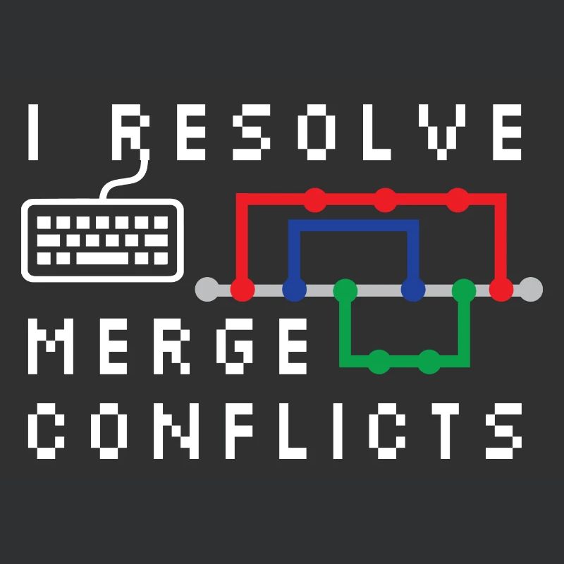 I Resolve Merge Conflicts Coding Programming Devel