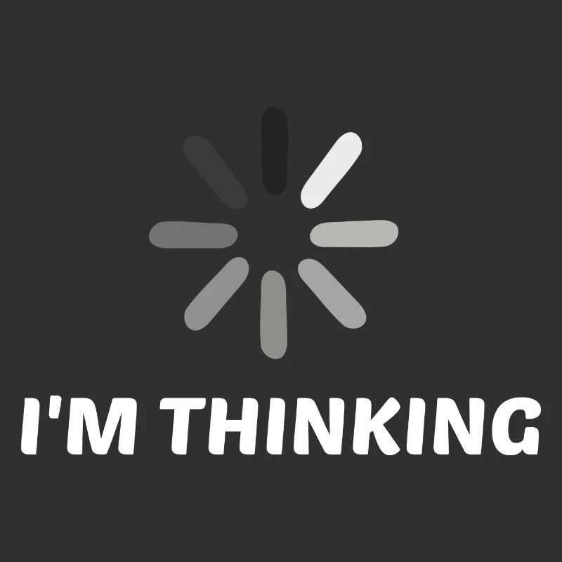 I'm Thinking Coder Software Developer Programmer N