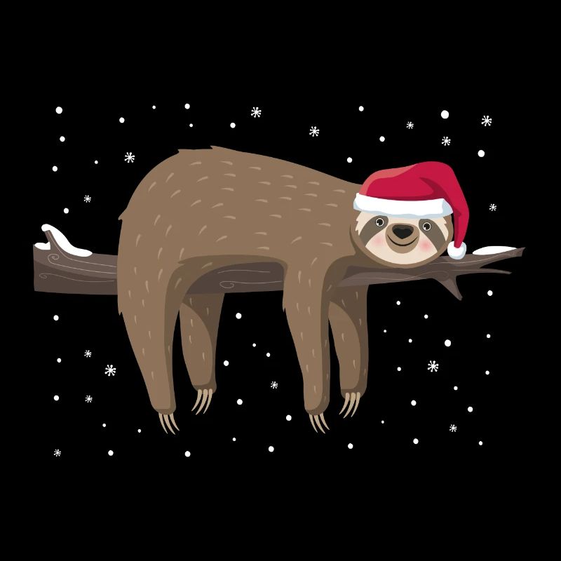 Faultier Weihnachten
