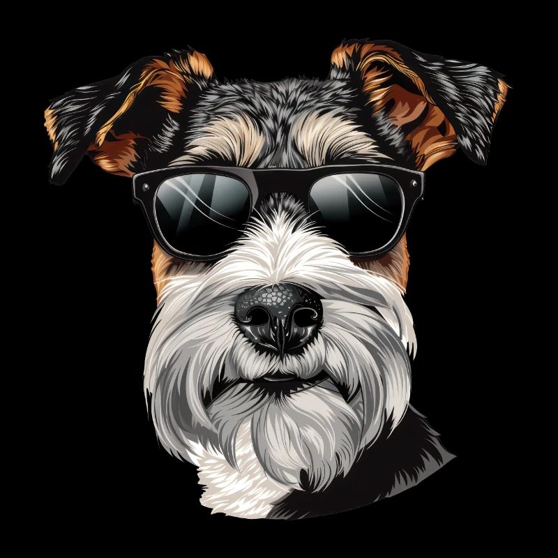 Drahthaar Foxterrier, Wire Fox Terrier, Hund