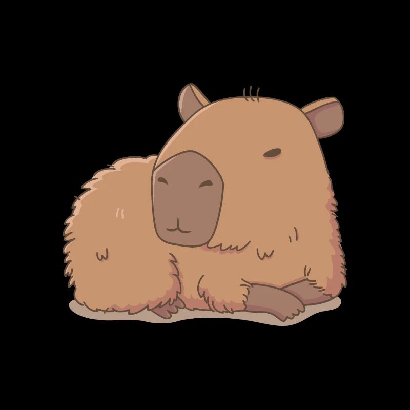 Capybara s’ment et se détend