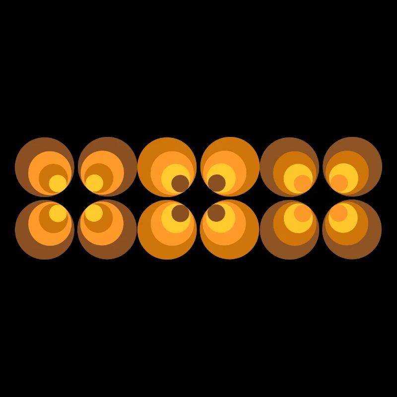 70s Flower Pattern Retro
