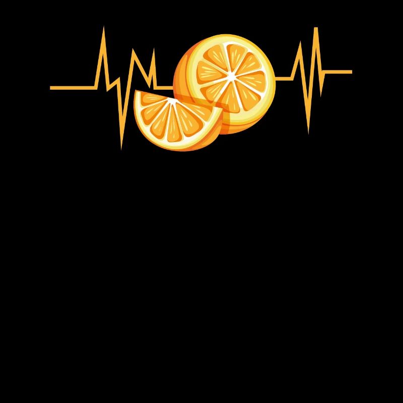 Cadeau de battement de coeur de fruit de mandarine
