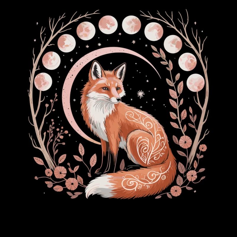 Chemise Magic Fox Phases de Lune