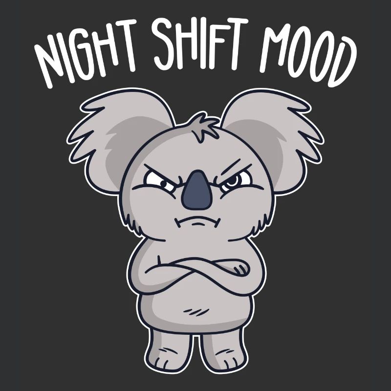 Koala Koala Bear Shift Worker Night Shift