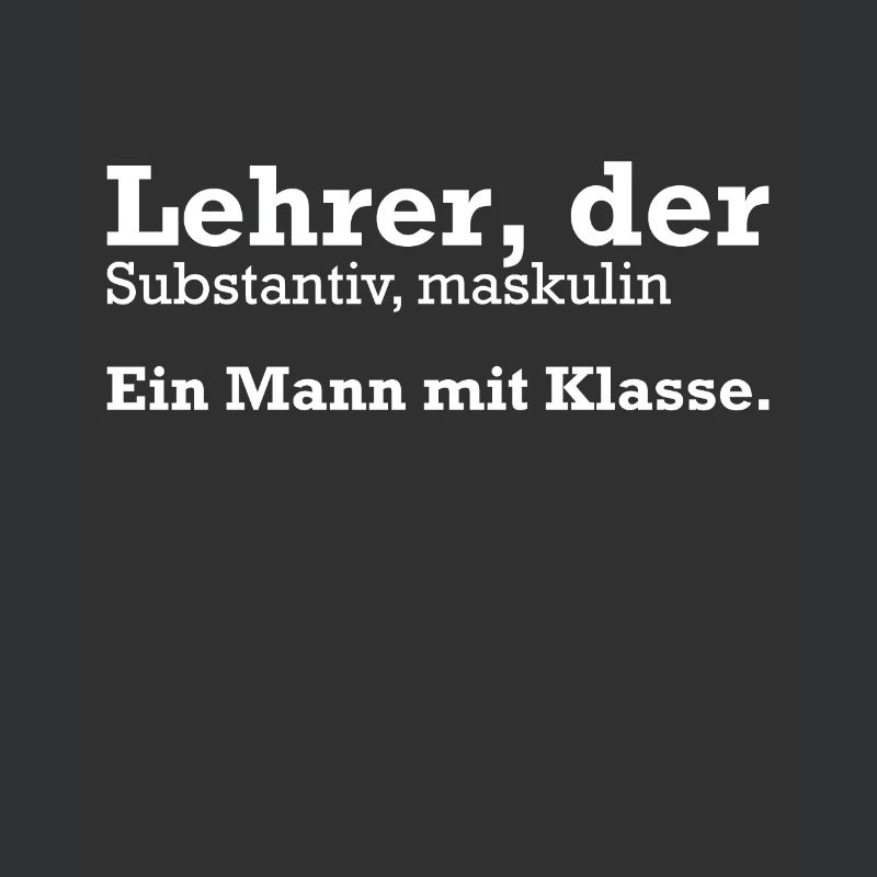 Lehrer Ein Mann mit Klasse