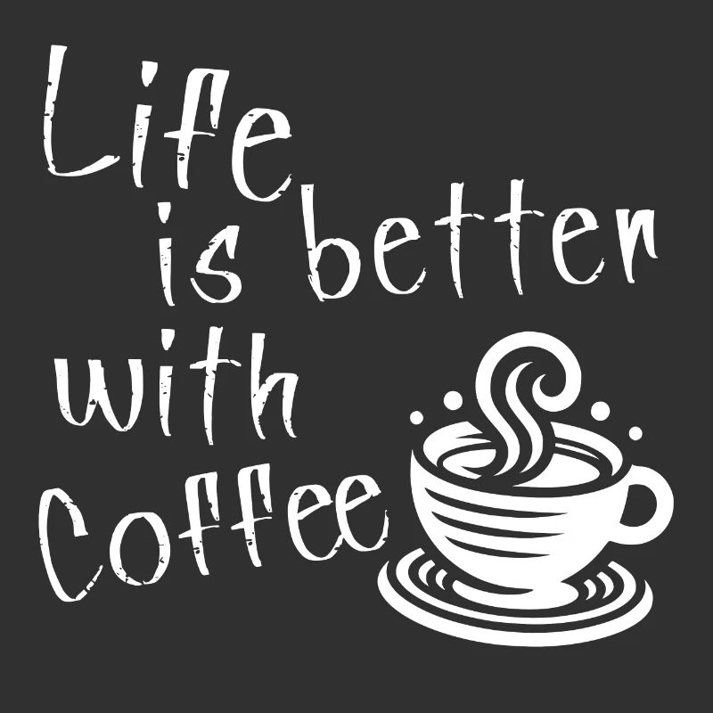 Mit Kaffee ist das Leben besser
