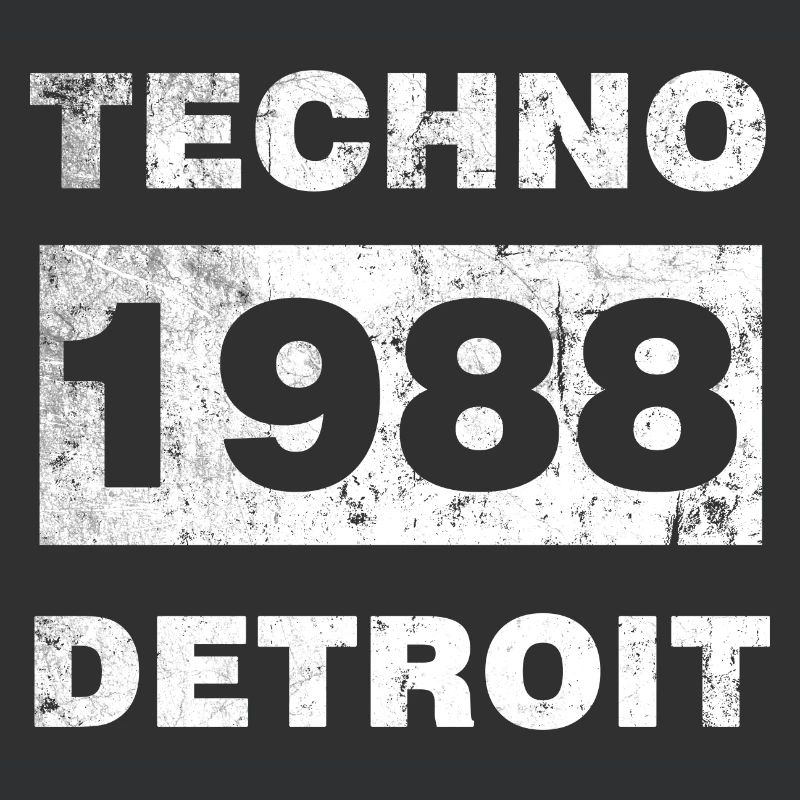 TECHNO MUSIC WHITE
