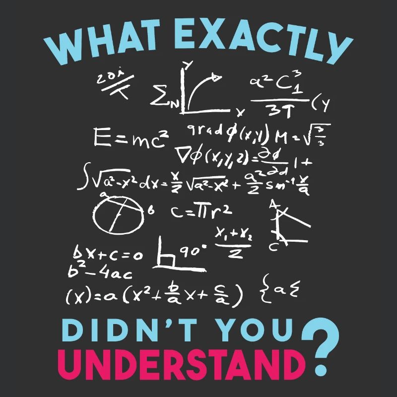 Physics Math Formula Joke