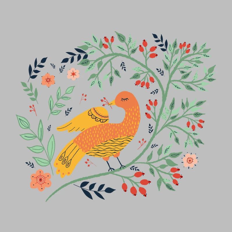Oiseau d’art populaire Vogel