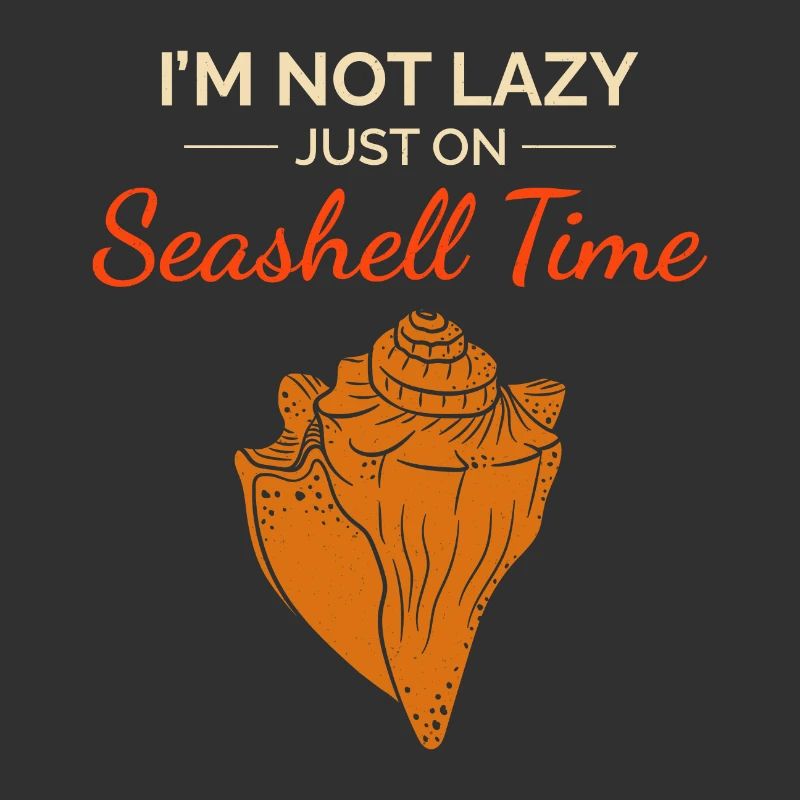 Conch Seashells Collector Beachcomber Sea Shell