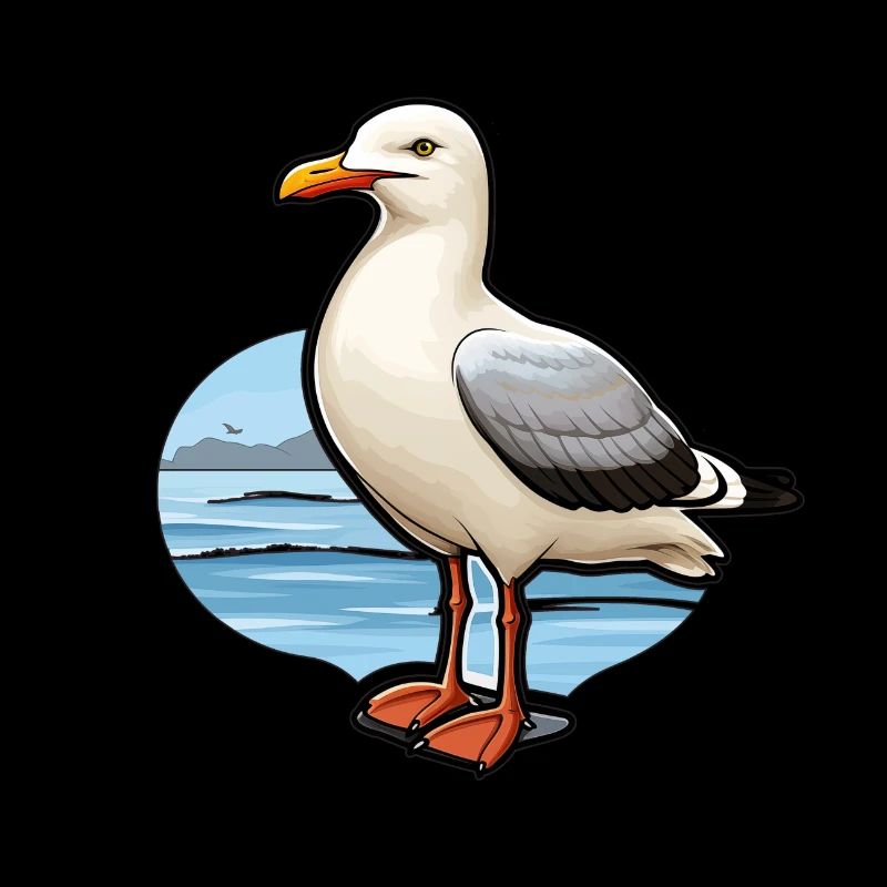 Möwe Seevogel