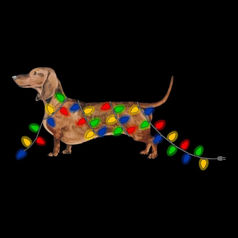 Weihnachten Dackel Weihnachtsdackel