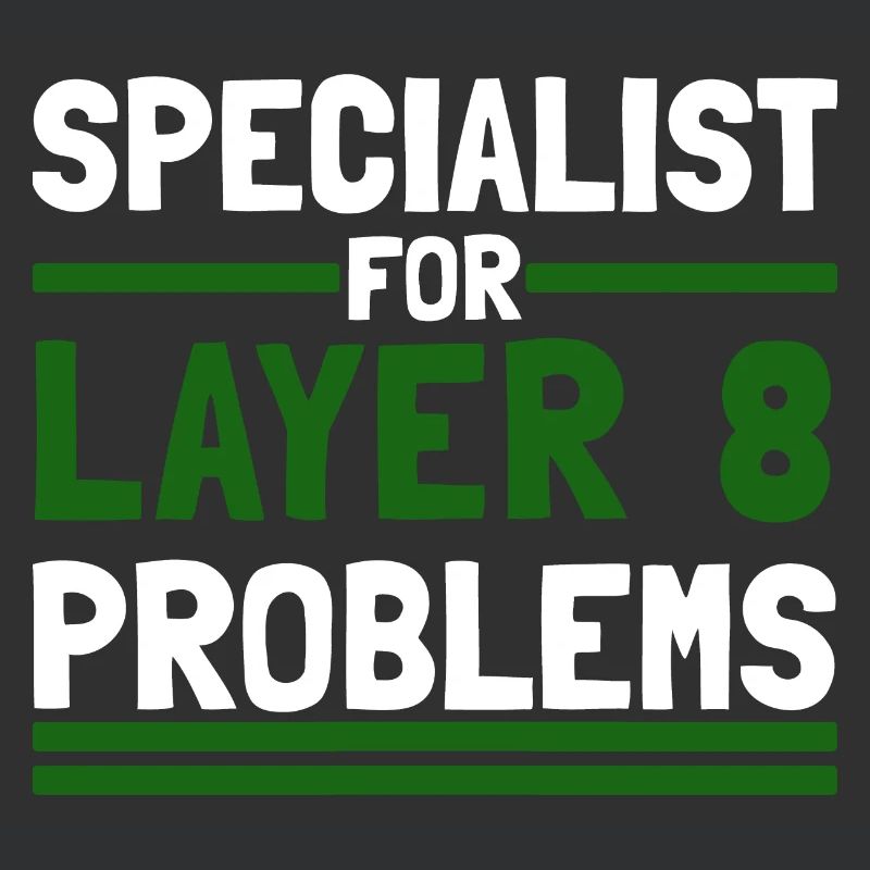 Computer Computerarbeit witzige Sprüche Layer 8