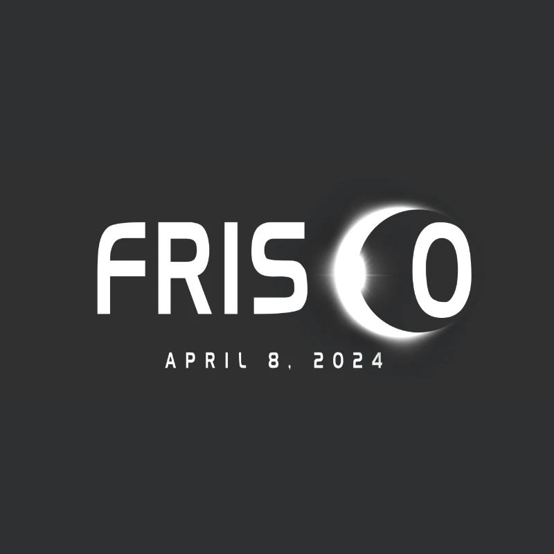 Frisco Texas Eclipse Souvenir 8 avril 2024
