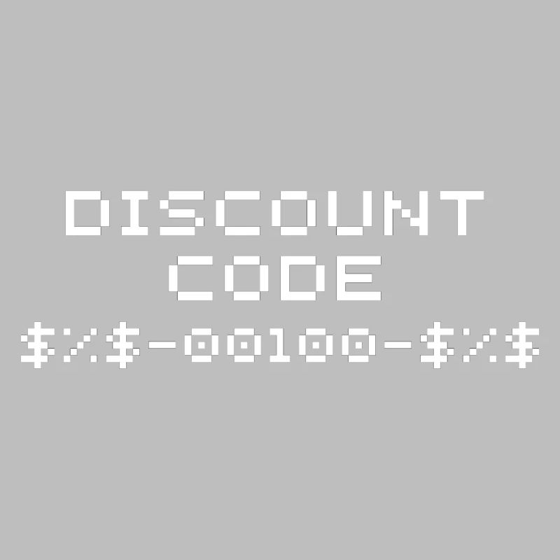 Code de réduction/code de rabais