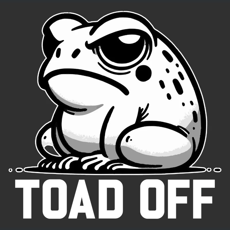 Vintage Frog Toad Meme Grumpy Frog Don't Toad Me