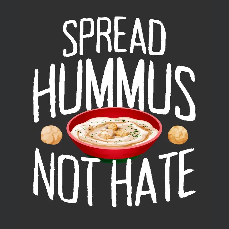 Spread Hummus Not Hate Vegan Gift For Vegans