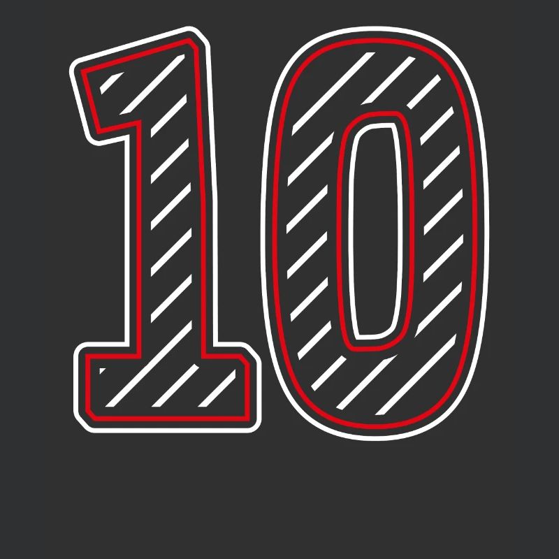 Numéro 10 Rayé