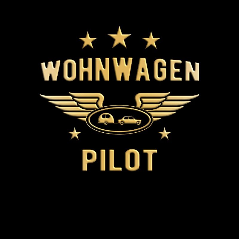 Wohnwagen Pilot Emblem Abzeichen