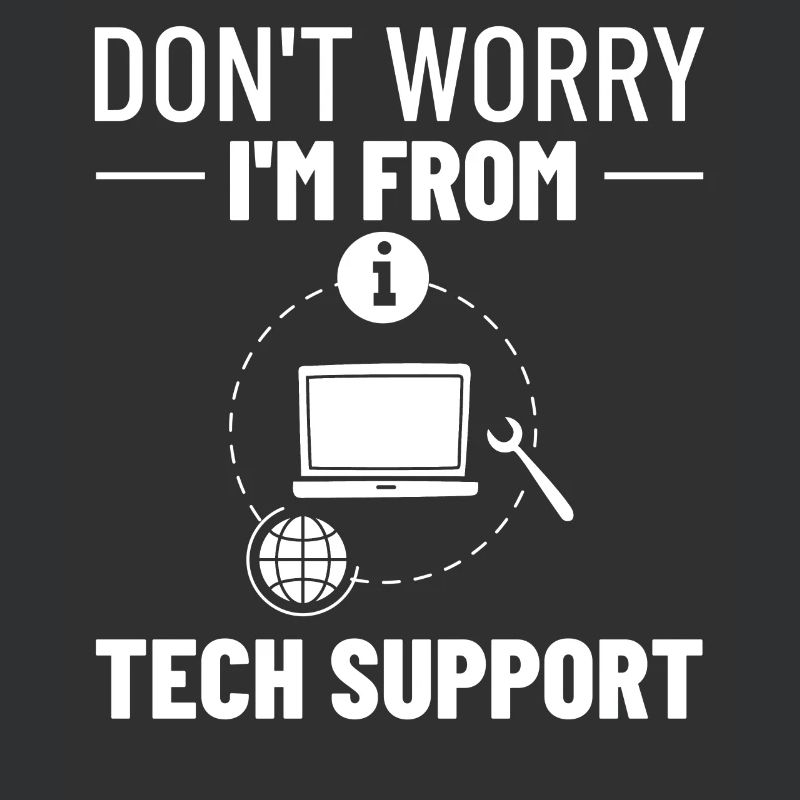 Tech Support IT Technischer Hilfe Helpdesk
