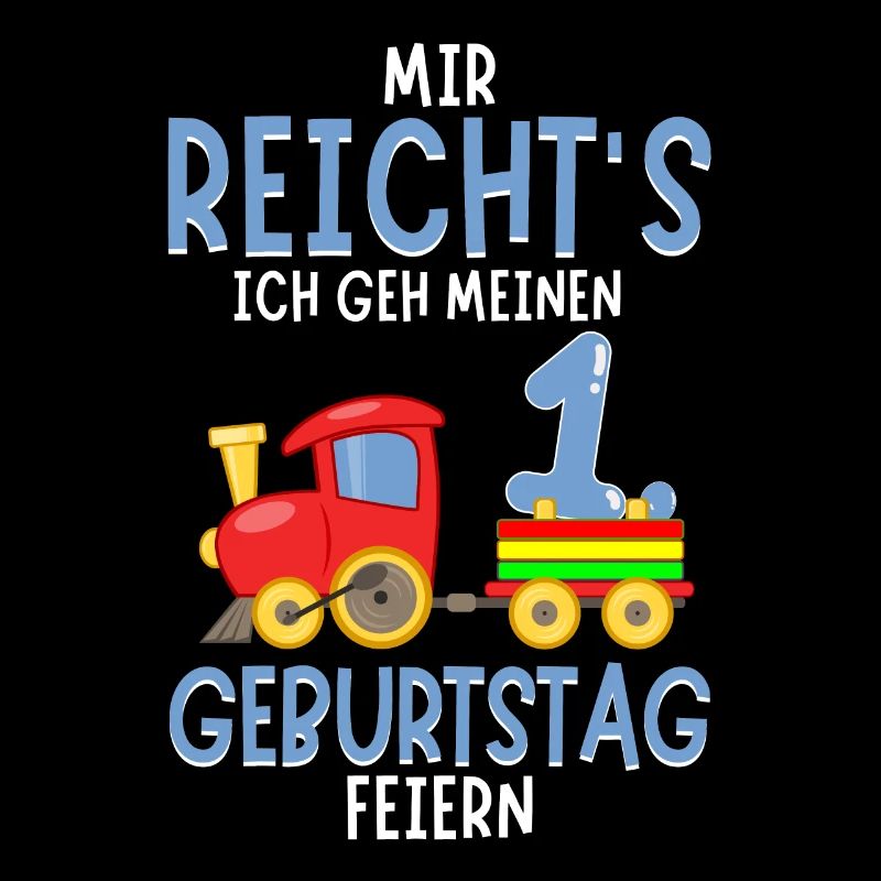 1. Geburtstag Geburtstagsgeschenk mit Eisenbahn