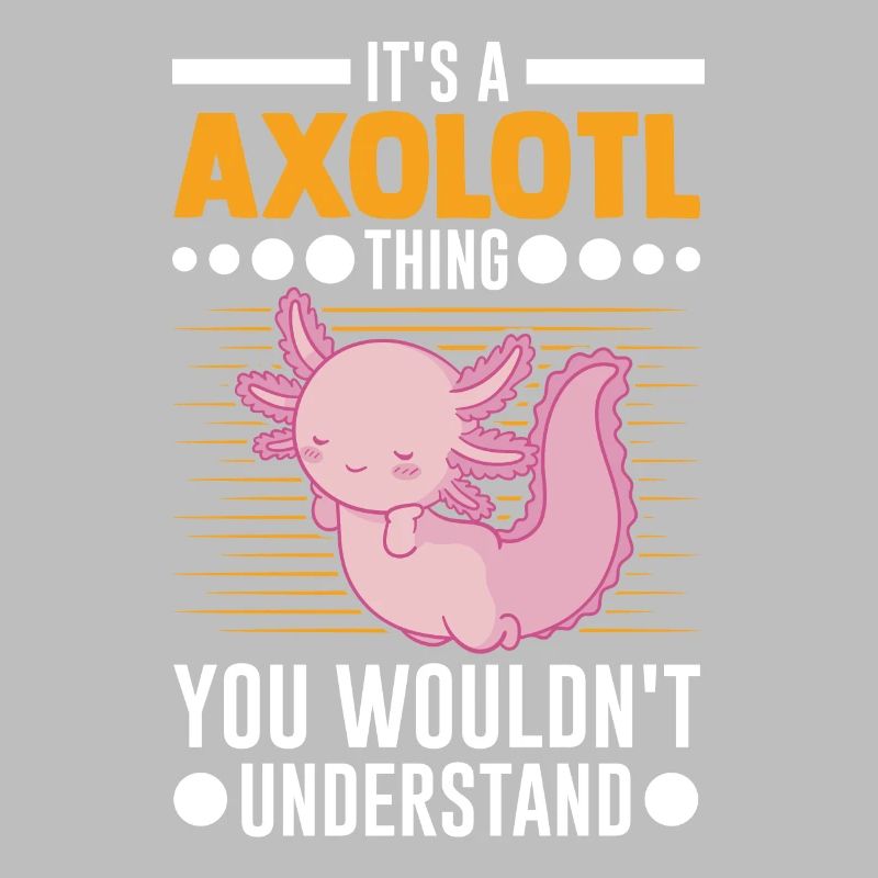 Axolotl Cadeau Queue Lurch
