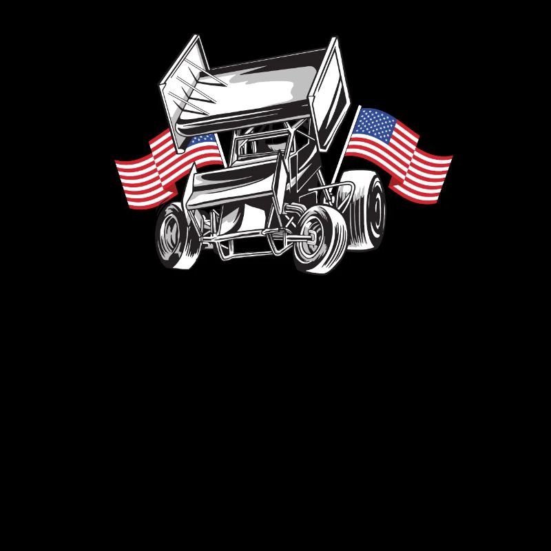 Sprint Car Racing Spruch