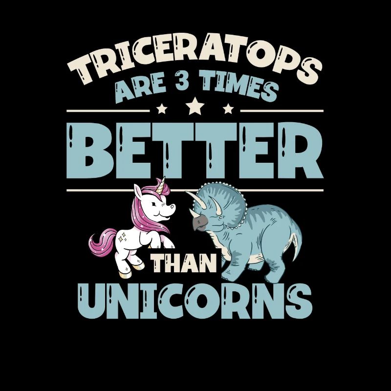 Triceratops Sind Dreimal Besser Als Einhörner