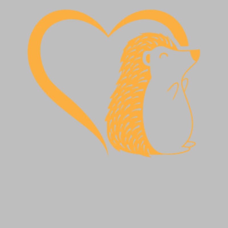 Hérisson coeur bébé hérisson - Hérisson mignon