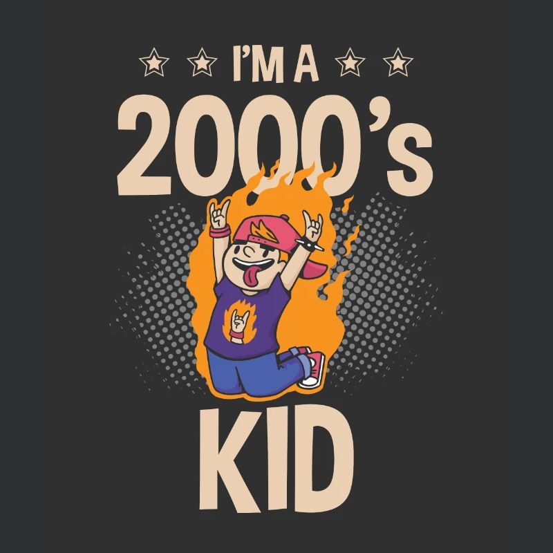 Ich Bin Ein 2000er Kid Decade 2000 Era Millenium