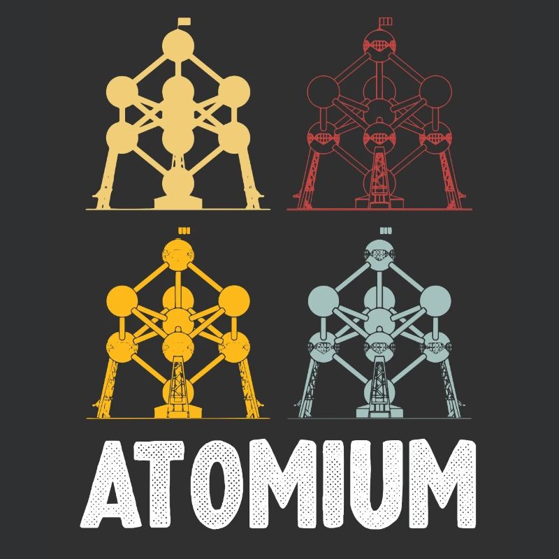 Atomium atomic nucleus from Brussels Physics Science