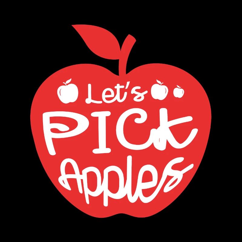 Let's Pick Apples Apple Picker Fruit