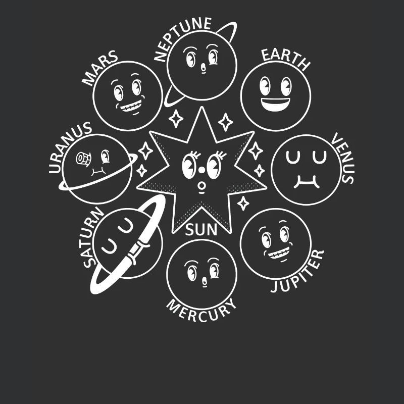Astronomy Solar System Planet - Funny Planets