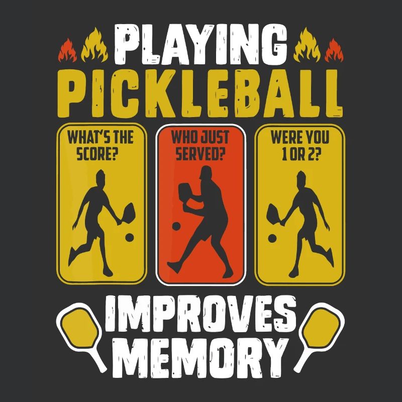 Playing Pickleball Improves Memory Funny Picklebal