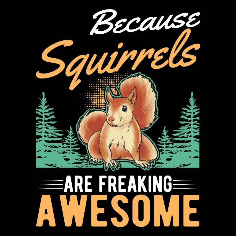 Eichhörnchen Geschenk Squirrel Grauhörnchen