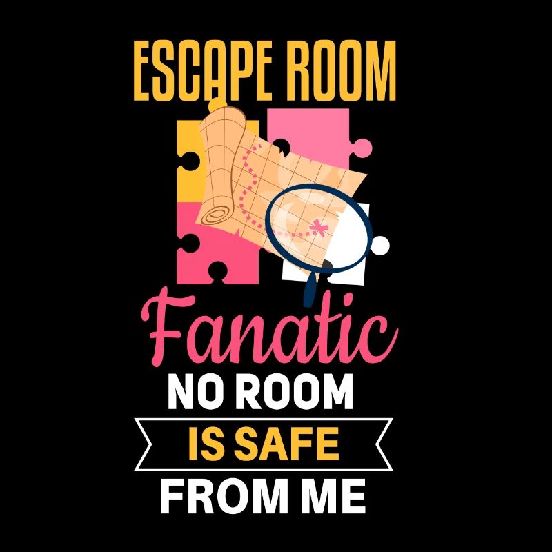 Cool Escape Room Saying Design
