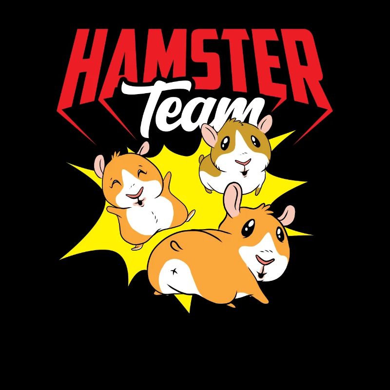 Hamster Team Cute Owner Pet